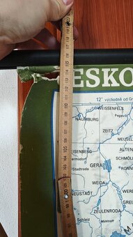 Školní mapa ČSSR, zemědělství - 3