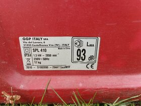 Elektrická sekačka, GGP Italy, SPL 410 - 3