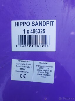 Dětské pískoviště - Hippo - 3
