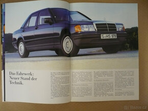 Prospekt Mercedes 190 W201 - 3