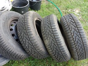 4x kola, celoroční pneu, poklice , Citroen,Peugeot - 3