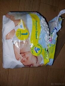 2x dětská látková plena, jednorázové pleny - 3
