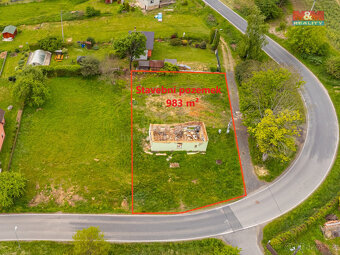 Prodej pozemku k bydlení, 983 m², Libež - 3