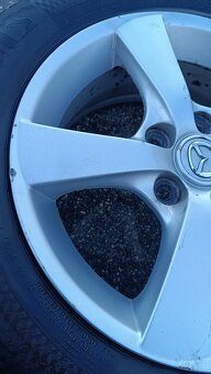 Sada Alu kol Mazda 6,5Jx16 , ET52,5 + pneu - 3