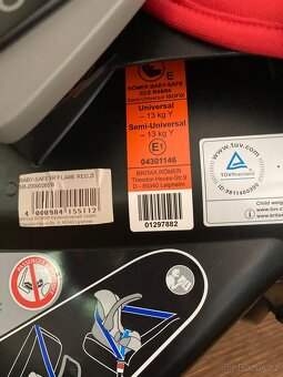 Autosedačka Britax Römer 0-13 kg + ISOFIX - 3