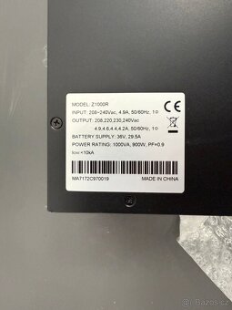 Prodám UPS Zabat Z1000R - 1000VA nové baterie - 3