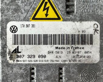 Řídící jednotka xenonu 1T0907391 VW Golf 5 r.v. 2007 - 3