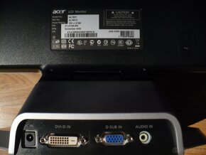 Monitor LCD Acer AL1951 19" 1280x1024 4ms 700:1 - 3