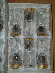 Sada na víno a vodku motiv pár Kristi - 3