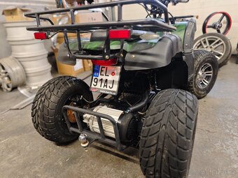 Akumulátorová čtyřkolka - HECHT 59399 ARMY - 3