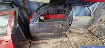 Leve predni prave predni dvere vw golf IV coupe - 3