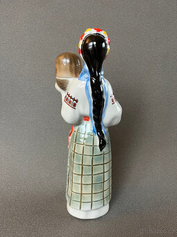 Figurální porcelánová karafa 0.7l, Polonne USSR - 3