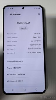Samsung Galaxy S22 5G 8/128GB S901B, Phantom Black - 3