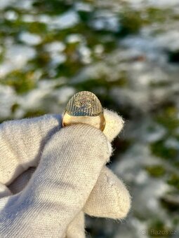 Zlatý prsten 3,29g - 3