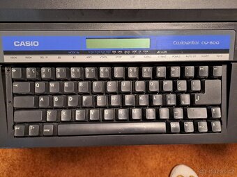 Elektrický psací stroj Casiowriter  cw-600 - 3
