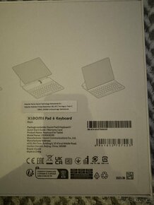Xiaomi Pad 6 klávesnice - černá - 3