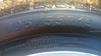 Celoroční pneu 195 /55 R 15 +alu disky - 3
