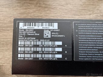 Prsten Samsung Galaxy Ring Titanium Silver - Velikost 7 - 3