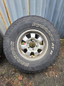 ALU kola 6x139,7 R16 pneu 285/75/R16 - 3