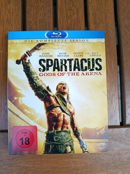 Vzácná Blu-Ray kolekce Spartacus (1-4 série) - 3