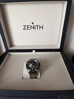 ZENITH CHRONOMASTER SPORT 41mm, 2 typy remienkov,box,papiere - 3