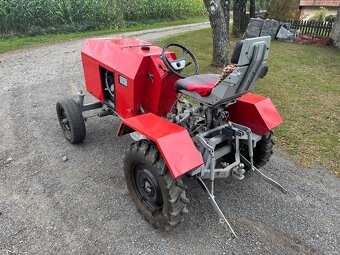 Prodám traktor domácí výroby s motorem 1.9D - 3