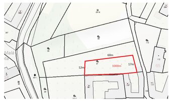 Stavební pozemky Malá Lhota 5677m2 - 3