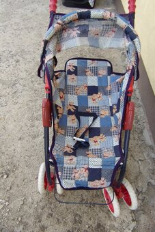 Dětský kočárek a taška na panenku - 3