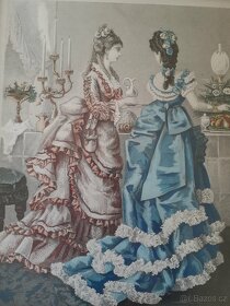 Kolorovaná rytina z roku 1875 - 3