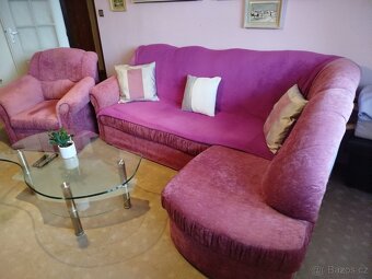 Gauč a křeslo za odvoz - 3