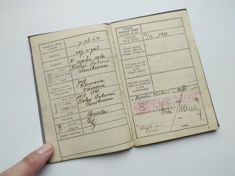 Vojenská knížka Pěší pluk 4 Hradec Králové / Vysoké Mýto - 3