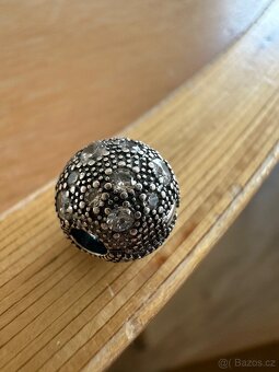 Stříbrný klip na Pandora náramek - 3