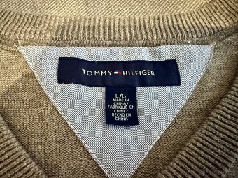 Šedý svetr Tommy Hilfiger L TOP - 3