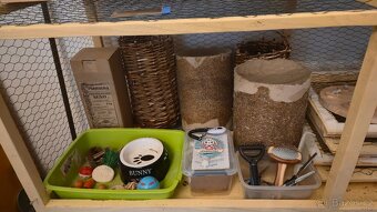 Klec pro králíčka včetně vybavení - 3