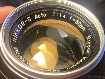 📸 Prodám objektiv Nikkor-S Auto 50mm f/1.4 Nippon Kogaku 📸 - 3