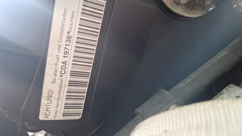 VW škoda motor 1,4TSi CAX, CZE , 1,2 CBZ ,1,2 CJZ CDA 1,8 - 3