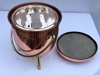 Designová měděná nádoba na led – Harald Buchrucker (Rakousko - 3