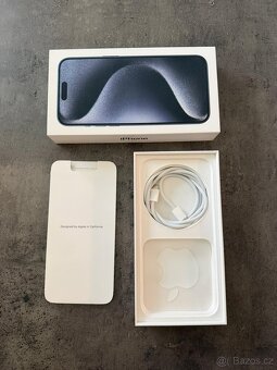 Apple iPhone 15 Pro Max 256 GB Blue Titanium - 3