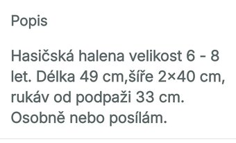 Karnevalový kostým hasič - 3