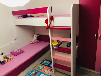 Dětský pokoj / palanda, skříň, komoda, stůl - 3