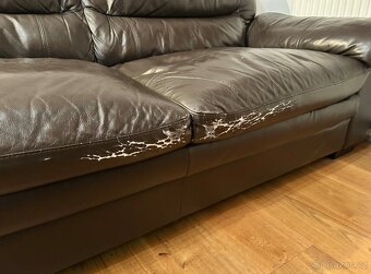 Kožená sedačka za odvoz - 3