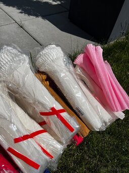 Krepový kornout mix barev - 3