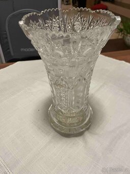 váza - broušená - 3