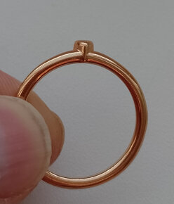 Pandora prsten se srdíčkem, vel. 58 - 3