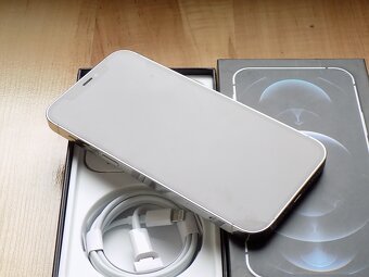 APPLE iPhone 12 Pro 128GB Silver - ZÁRUKA - TOP STAV-100%BAT - 3