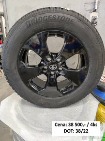 Prodám NOVÉ ALU/Pneumatiky, pouze starší DOT - 3