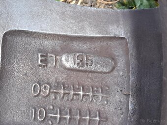 Alu kola 5x100 14. 3kusy - 3