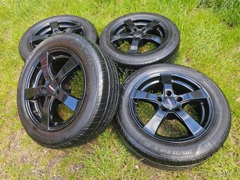 Kompletní letní Alu kola DEZENT - 205/55 R16 - 5x112 - 3