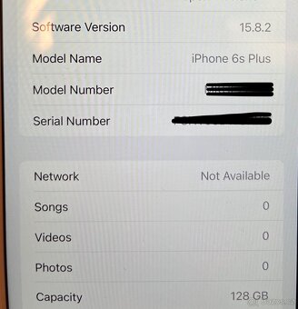 iPhone 6S Plus, stribrny, 128GB, baterie 83% - 3