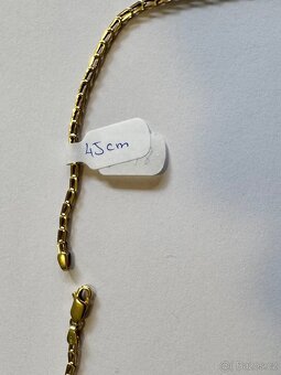Zlatý řetízek 14k 585/1000 - 3